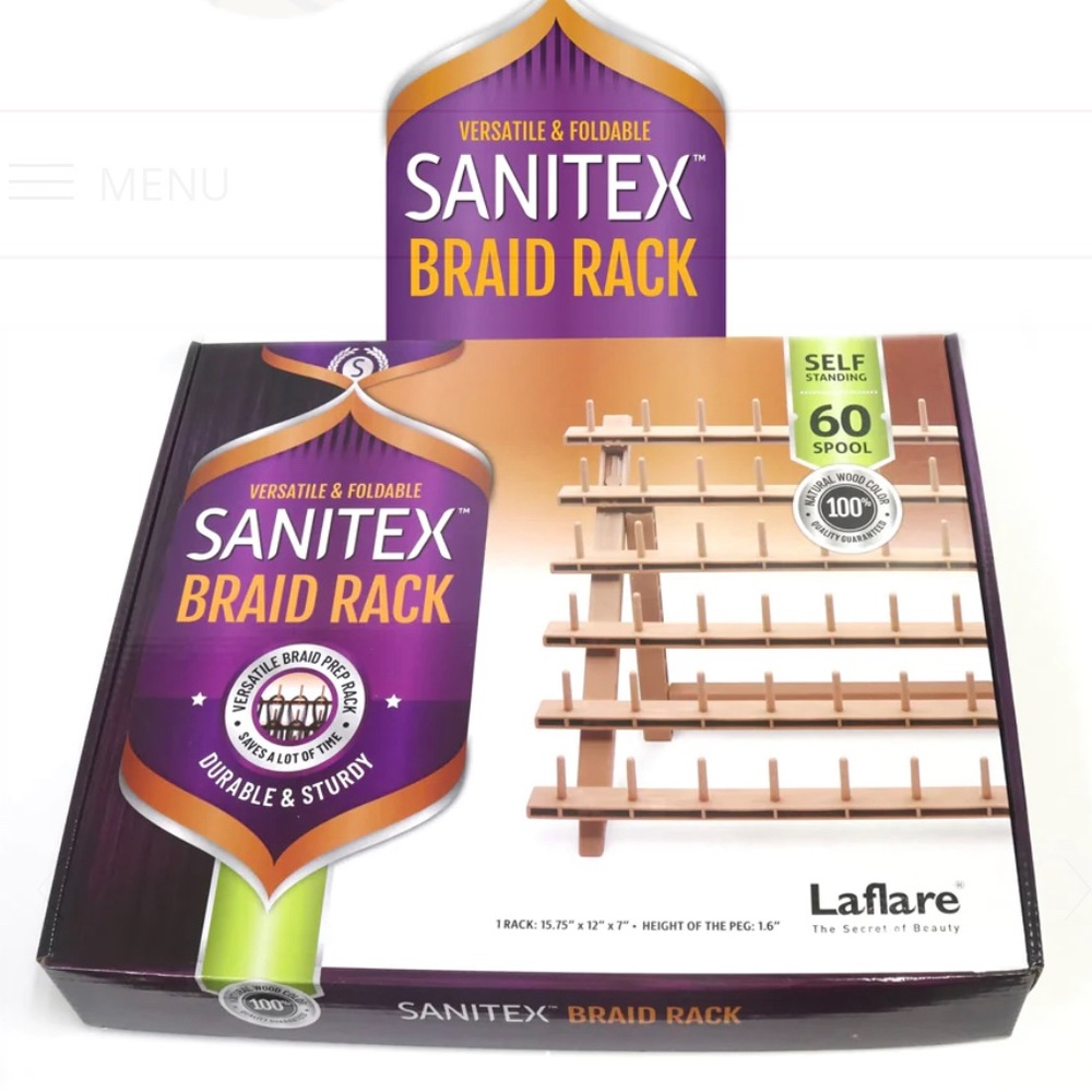 Laflare Santix Braid Rack 60 Spool - Braiding Hair Stand